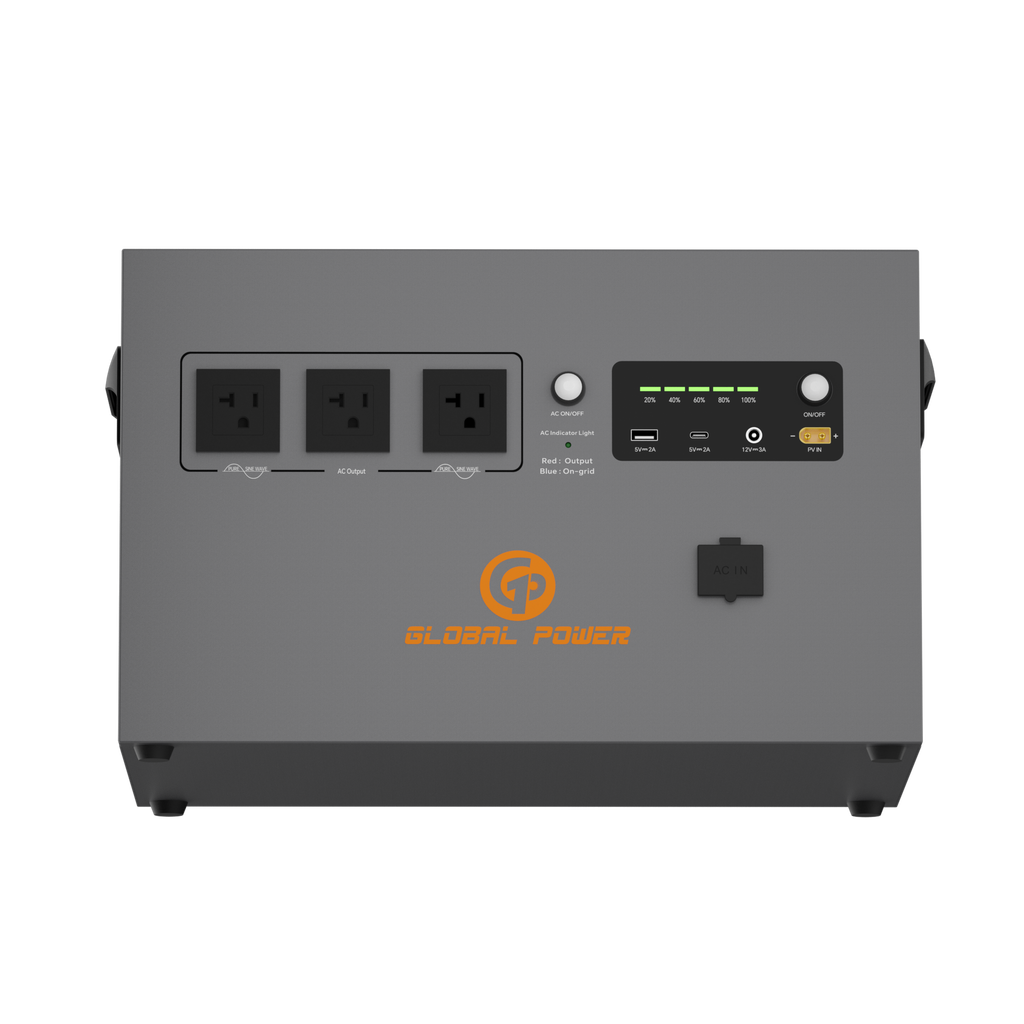 Global Power 2kW / 2560Wh Mini ESS — US (110V/120V)