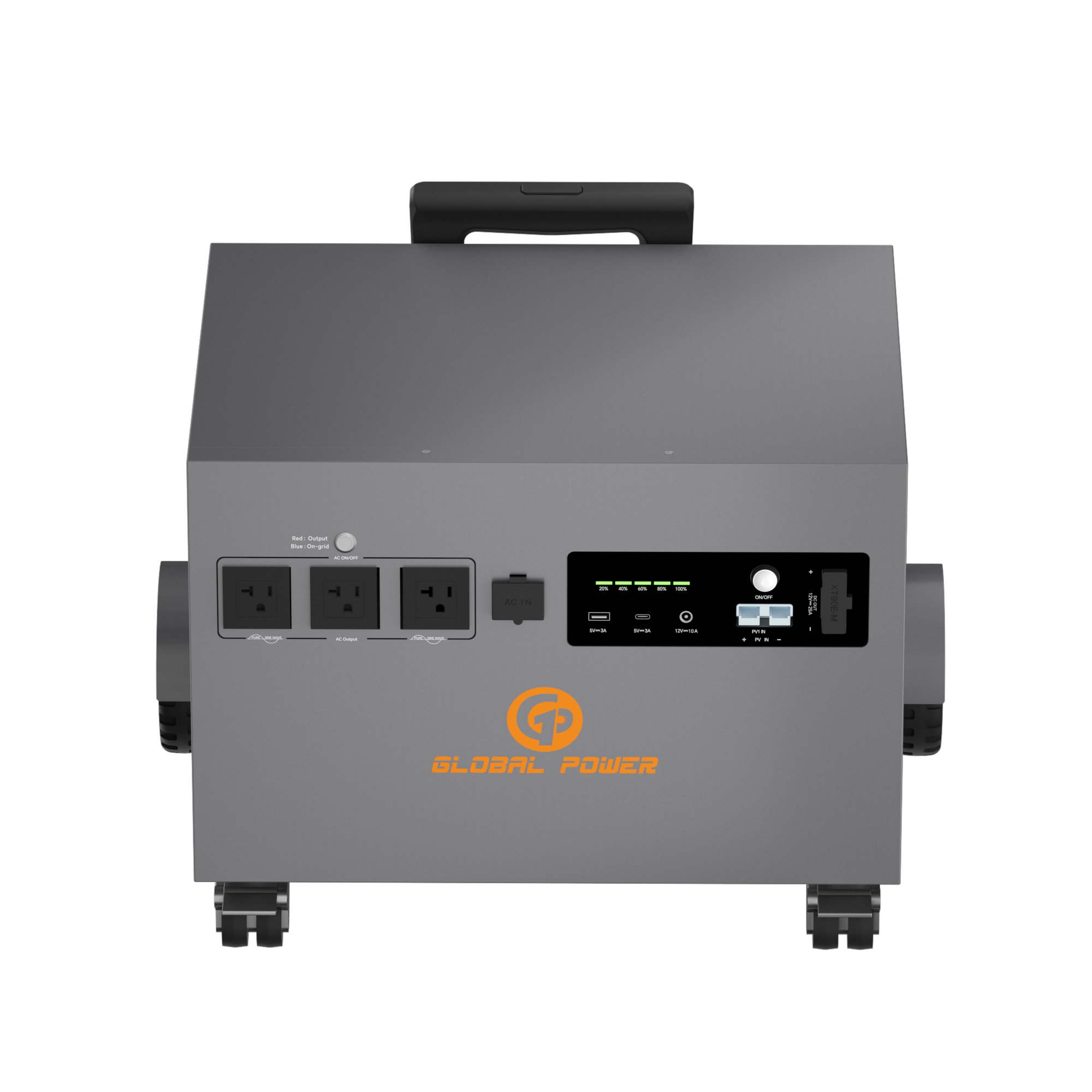 Global Power 3.6kW / 4800Wh Mini ESS — US (110V/120V)