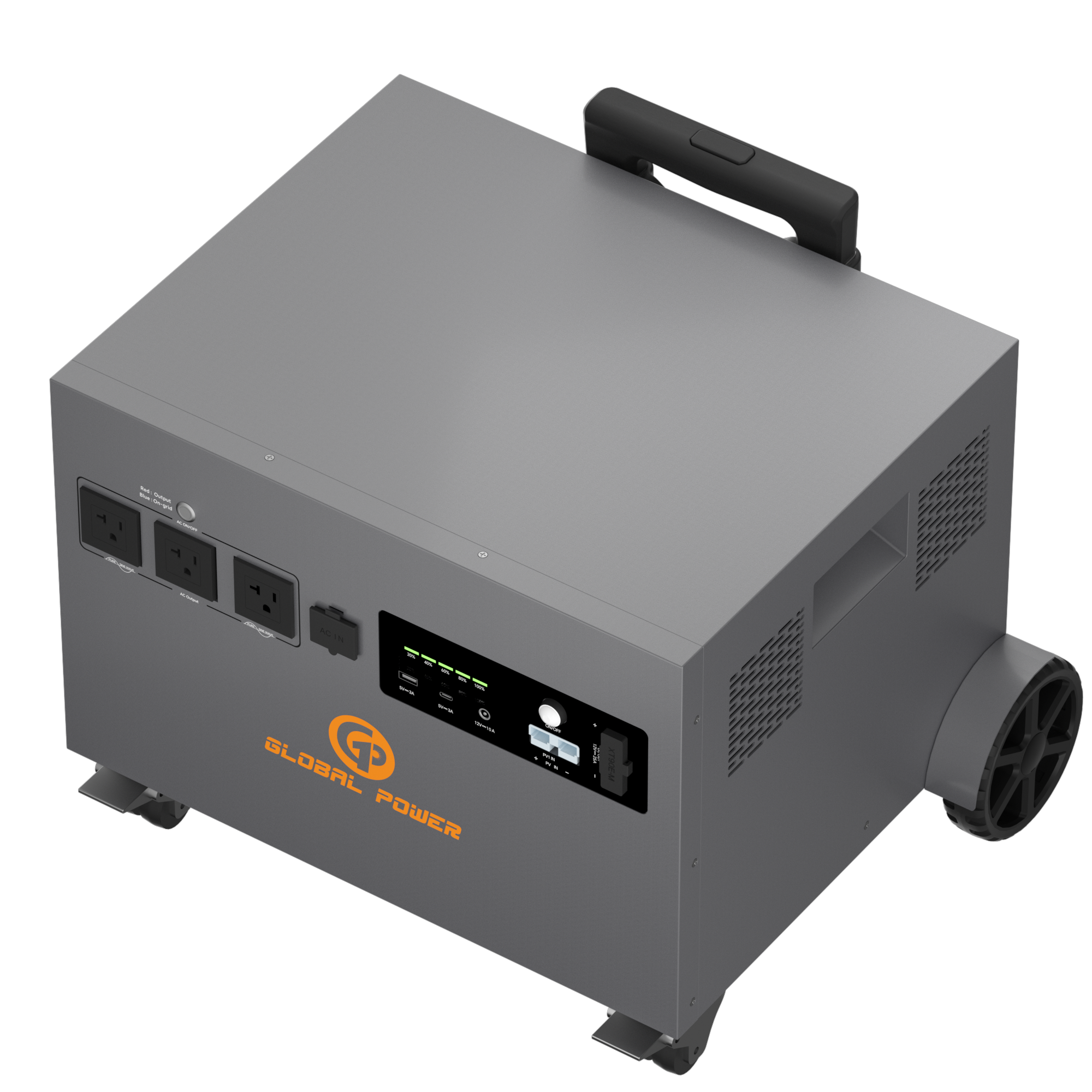 Global Power 3.6kW / 4800Wh Mini ESS — US (110V/120V)