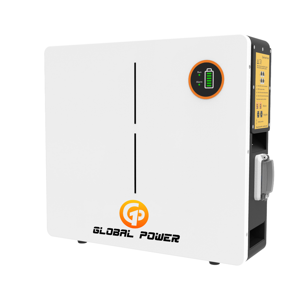 100Ah 51.2V LifePO4 Battery Power Wall - Wall-Mounted Battery