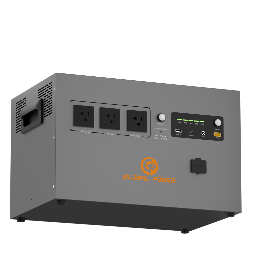 Global Power 2kW / 2560Wh Mini ESS — US (110V/120V)