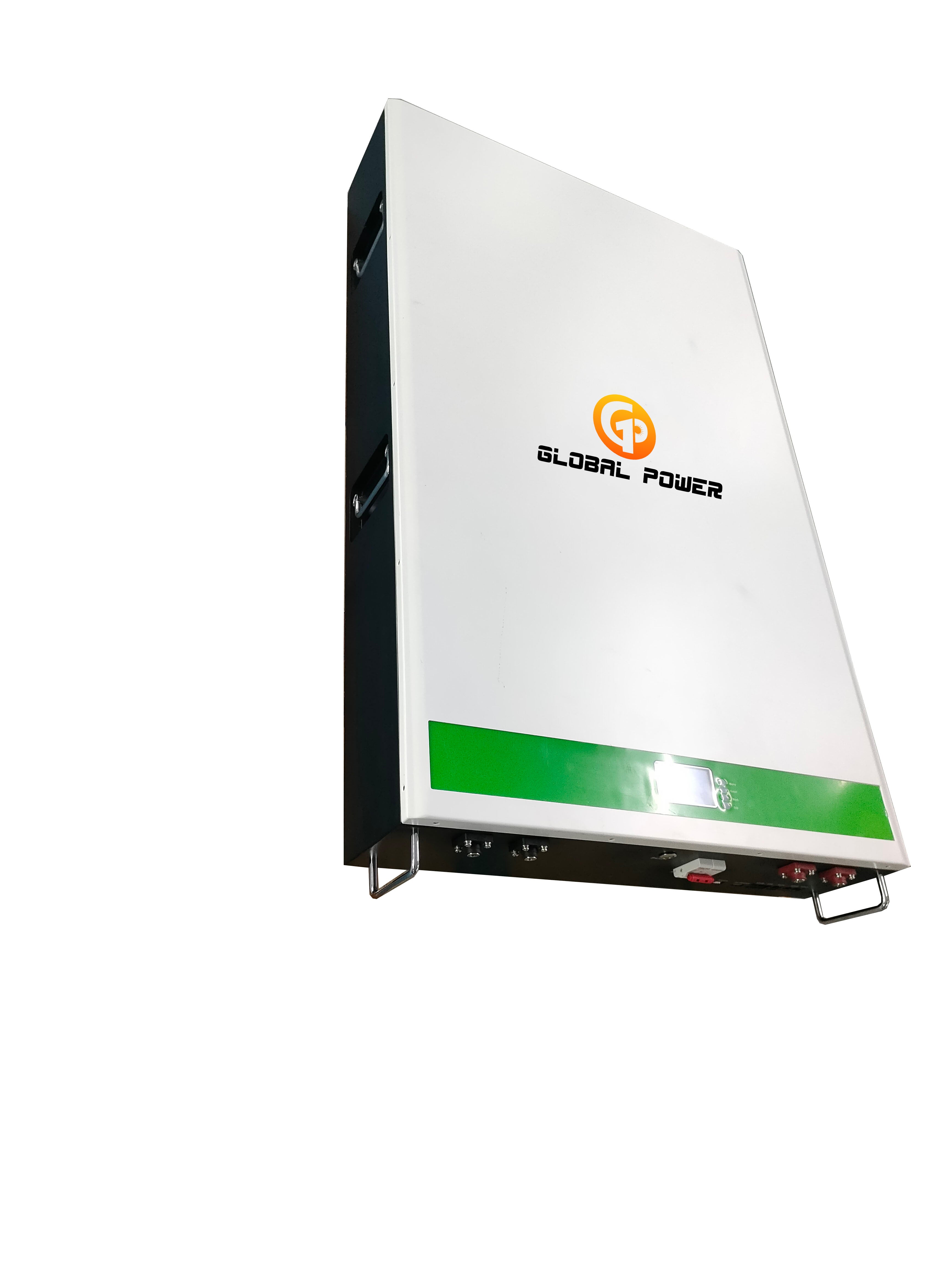 200Ah 51.2V LifePO4 Battery Power Wall with Active Balancer - Wall Mount Version