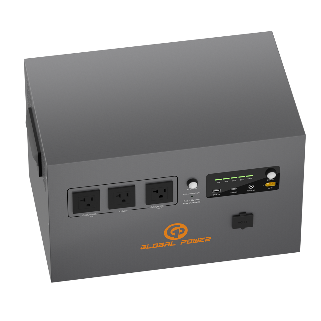 Global Power 2kW / 2560Wh Mini ESS — US (110V/120V)