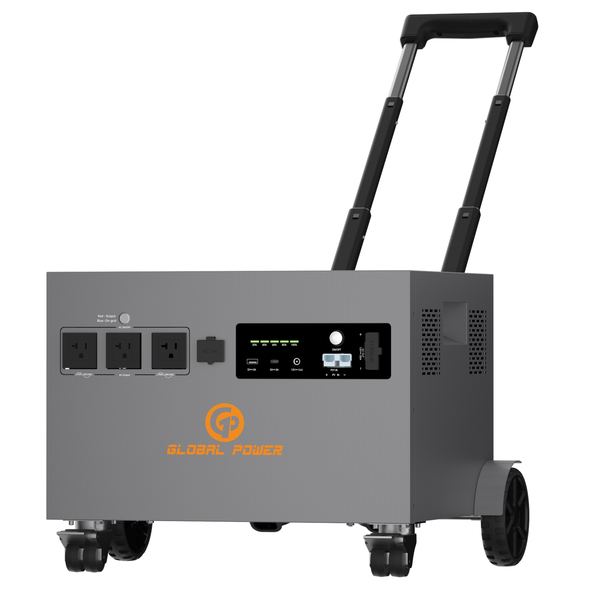 Global Power 3.6kW / 4800Wh Mini ESS — US (110V/120V)