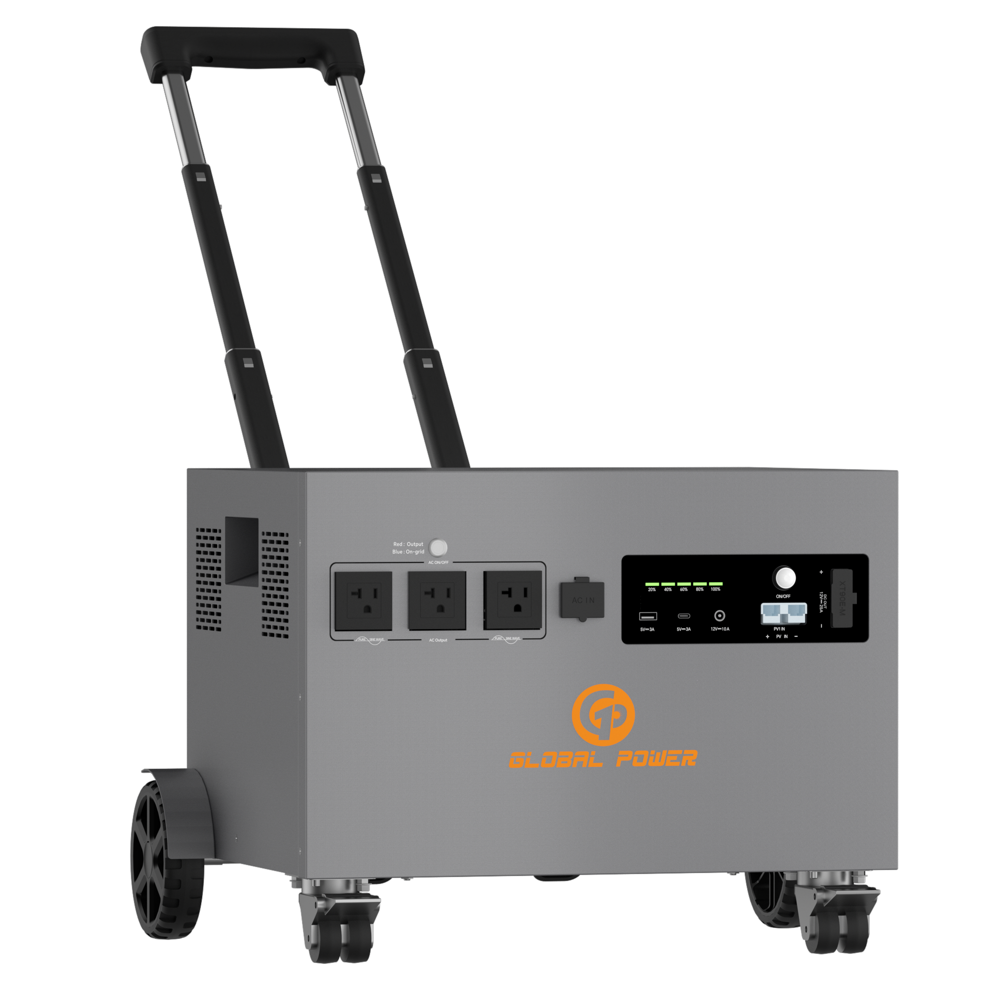 Global Power 3.6kW / 4800Wh Mini ESS — US (110V/120V)