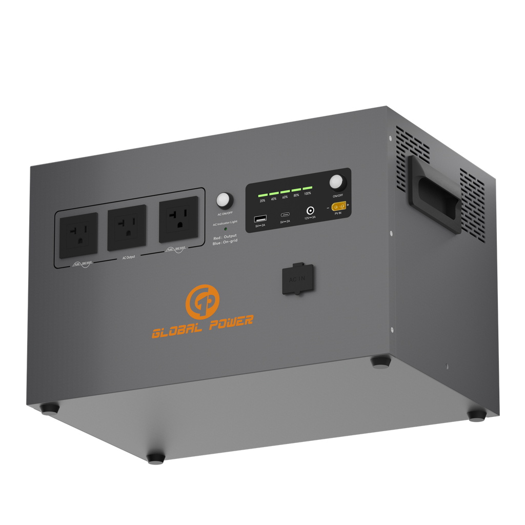 Global Power 2kW / 2560Wh Mini ESS — US (110V/120V)