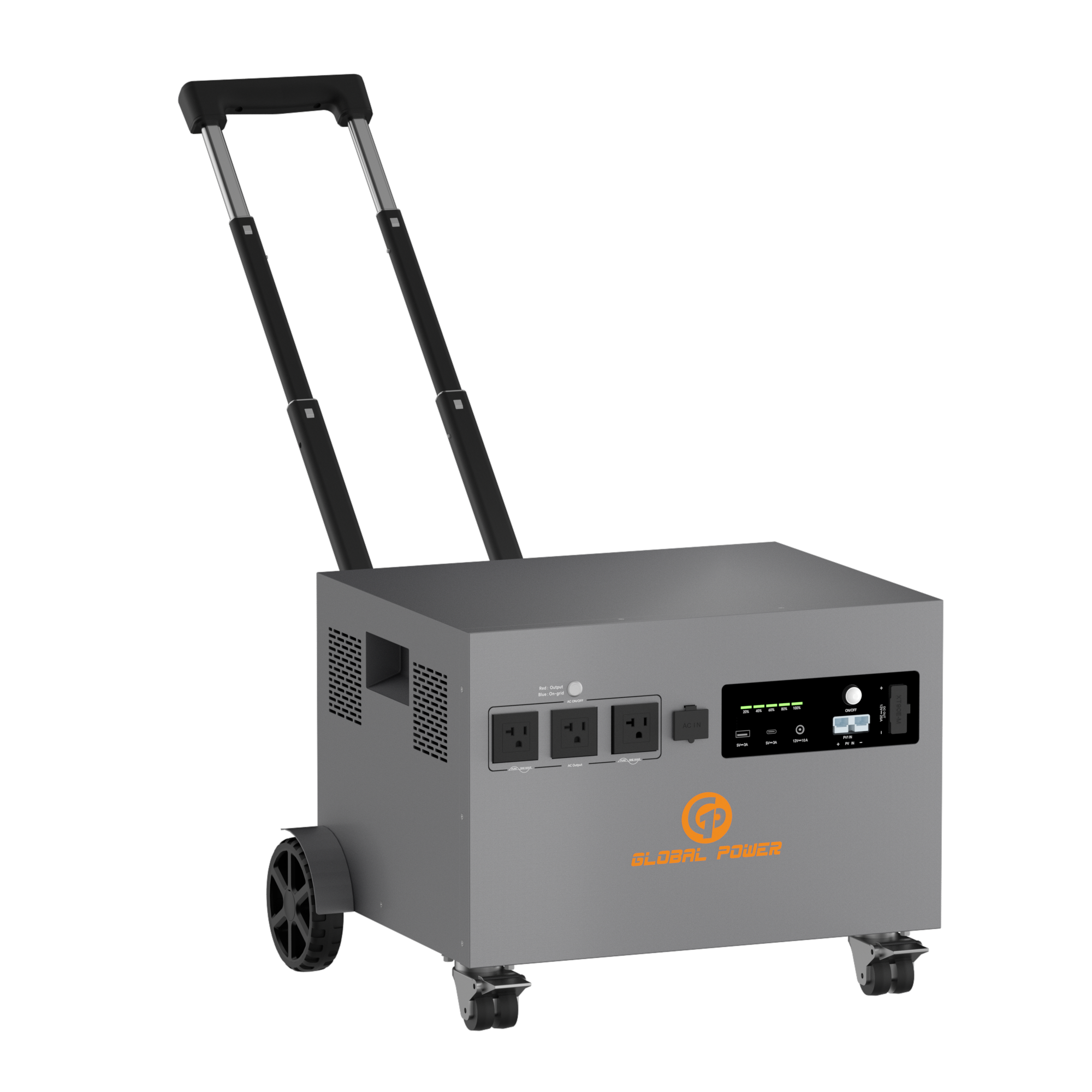 Global Power 3.6kW / 4800Wh Mini ESS — US (110V/120V)