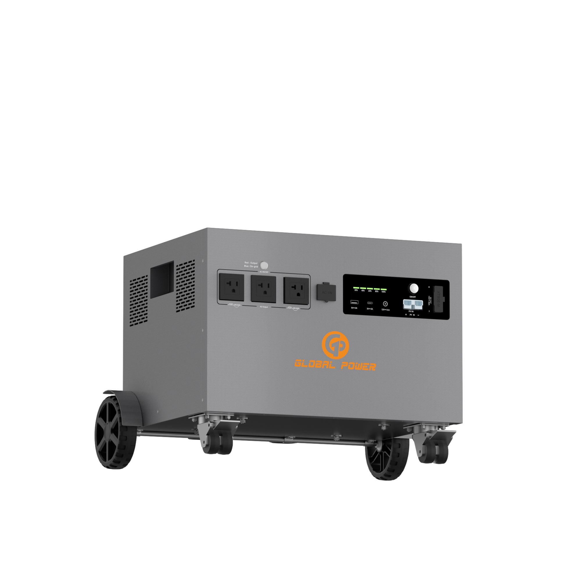 Global Power 3.6kW / 4800Wh Mini ESS — US (110V/120V)