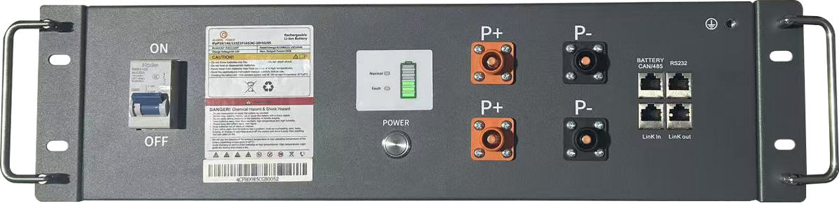 Global Power GP-RB51100P 5.12kWh LFP rack battery