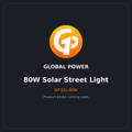 Global Power 80W Solar Street Light (S2L Series)
