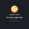 Global Power 6m Solar Light Pole