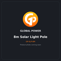Global Power 8m Solar Light Pole