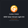 Global Power 60W Solar Street Light Kit (6m Pole)