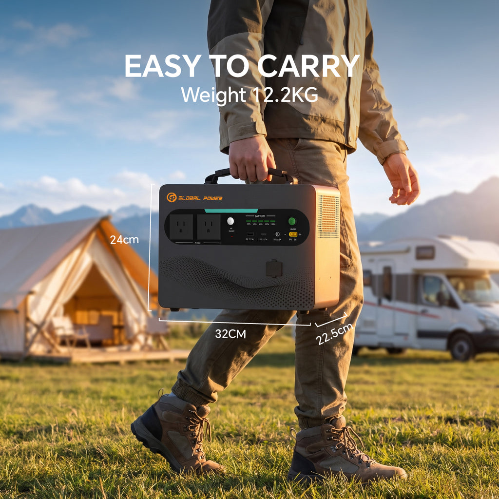 Global Power 1.2kW / 1024Wh Mini ESS — US