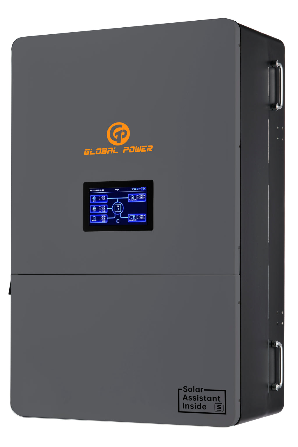 Global Power 50kW/65kPV Three-Phase Hybrid Solar Inverter (EU)