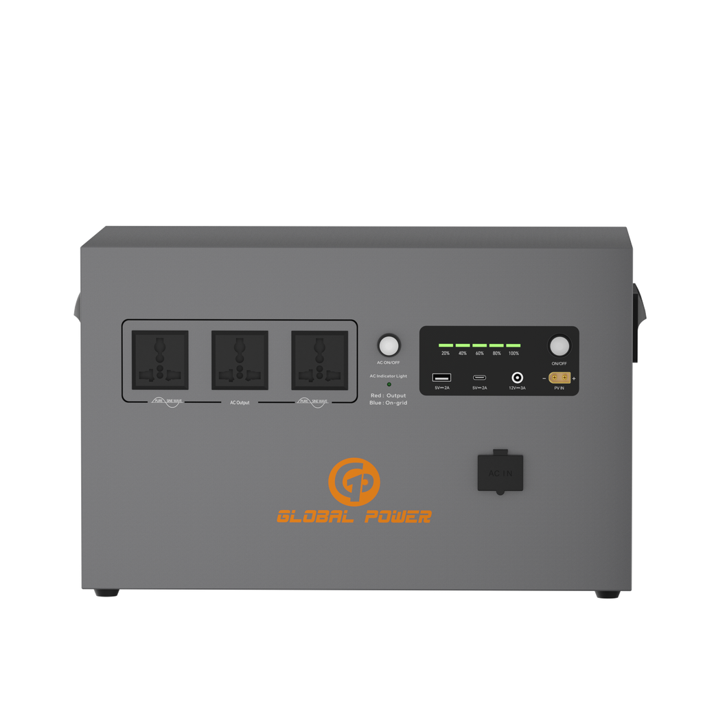 Global Power 2kW / 2560Wh Mini ESS — EU/Intl (220V/240V)