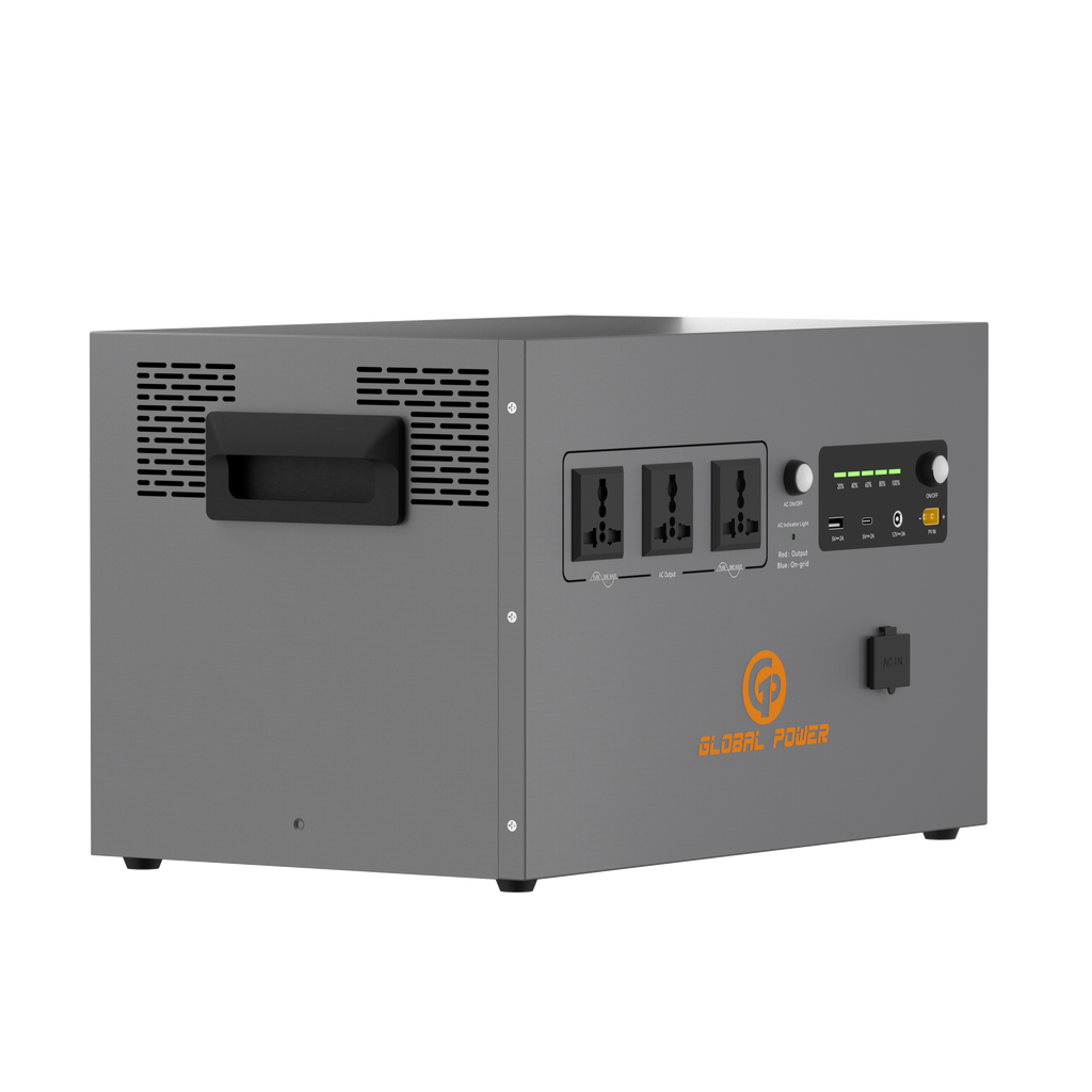Global Power 2kW / 2560Wh Mini ESS — EU/Intl (220V/240V)