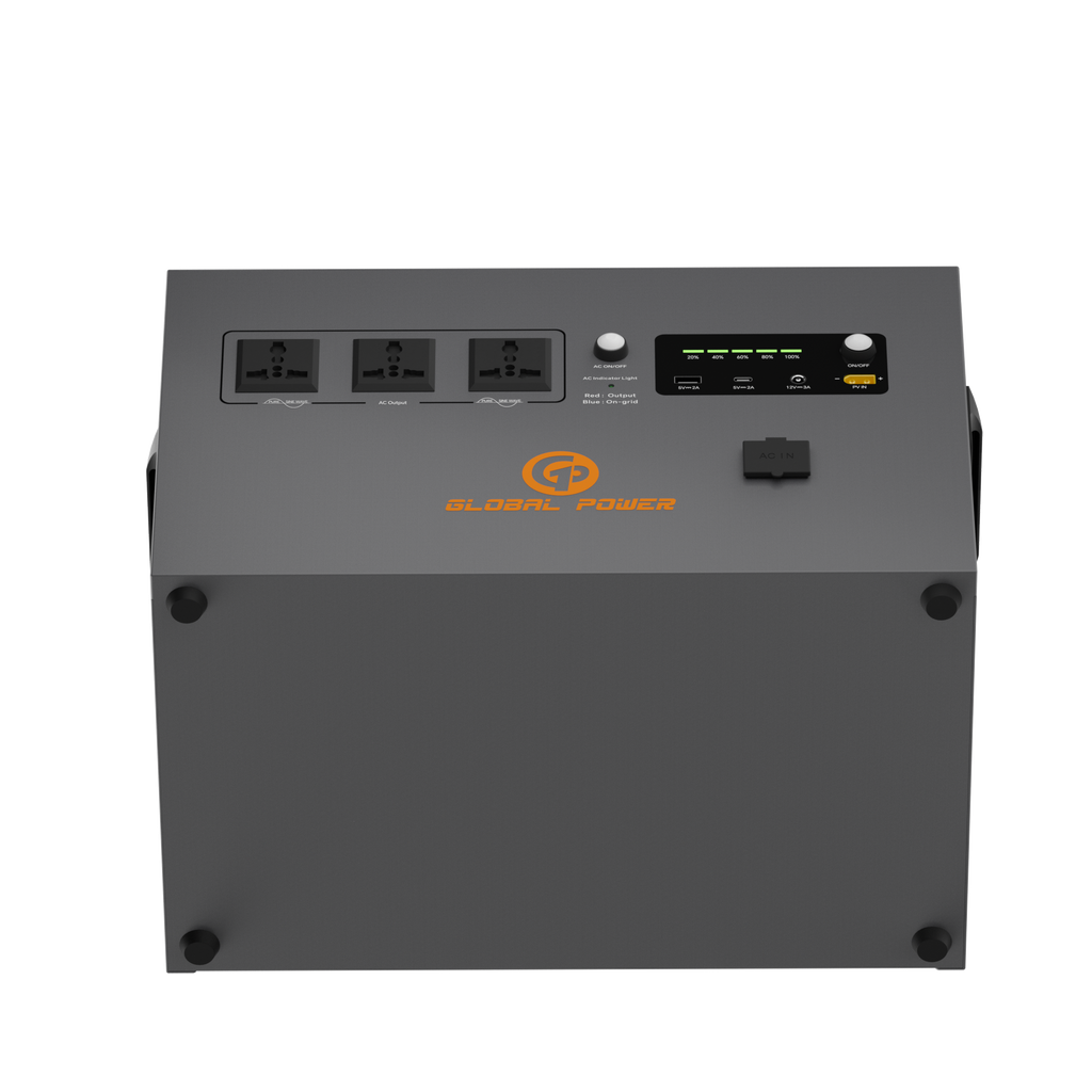 Global Power 2kW / 2560Wh Mini ESS — EU/Intl (220V/240V)