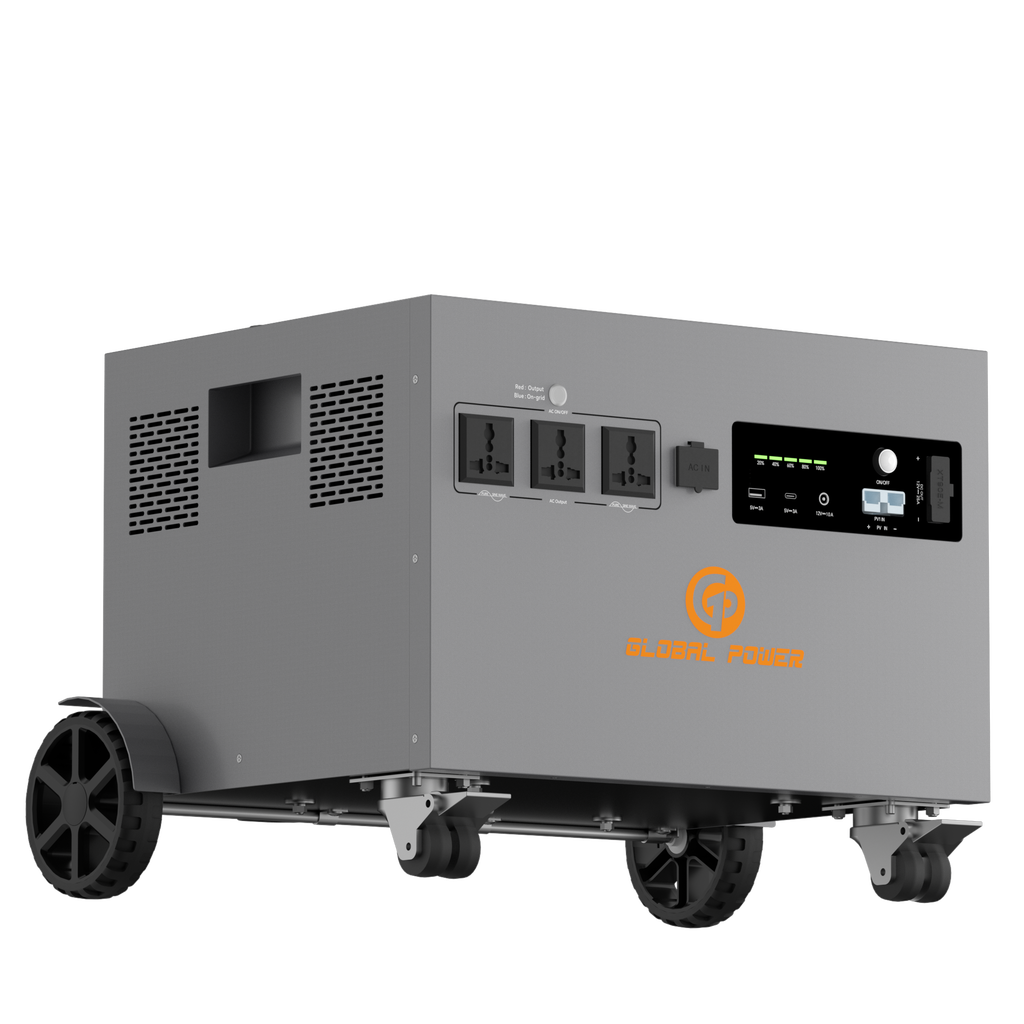 Global Power 3.6kW / 4800Wh Mini ESS — EU/Intl (220V/240V)