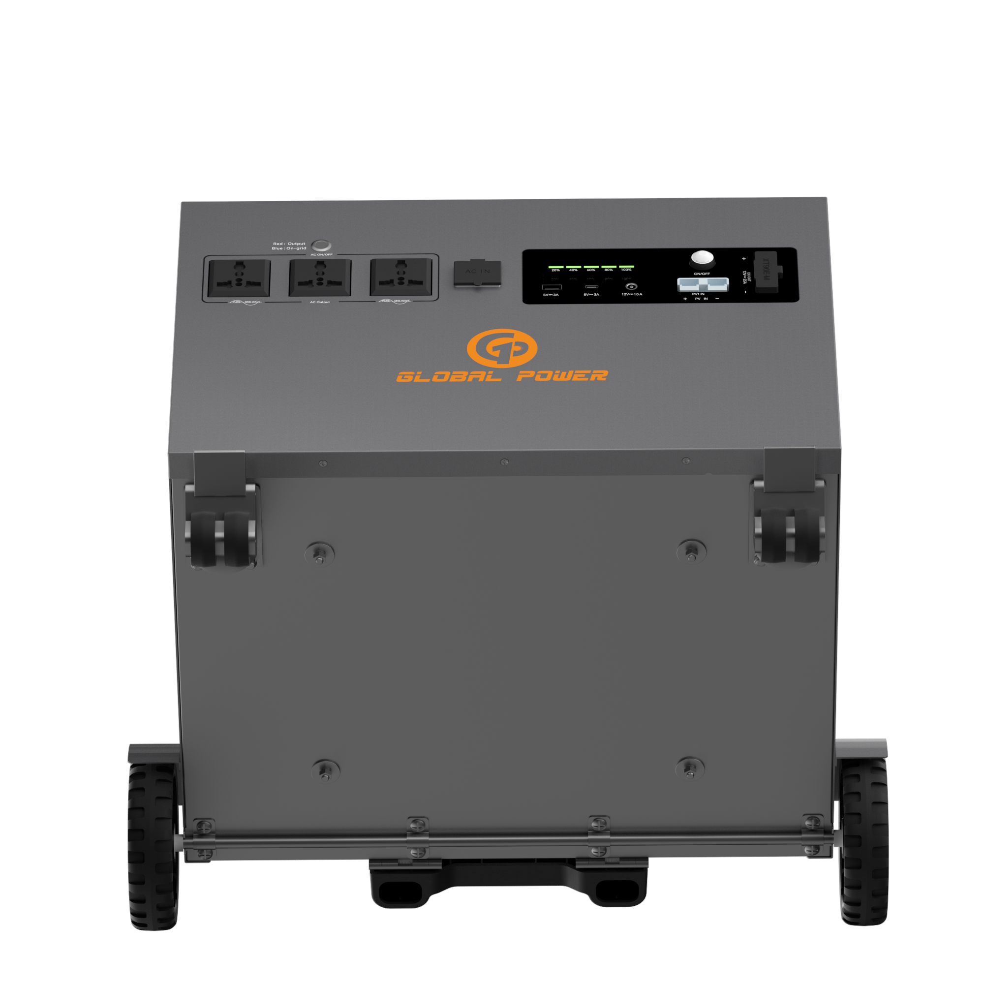 Global Power 3.6kW / 4800Wh Mini ESS — EU/Intl (220V/240V)