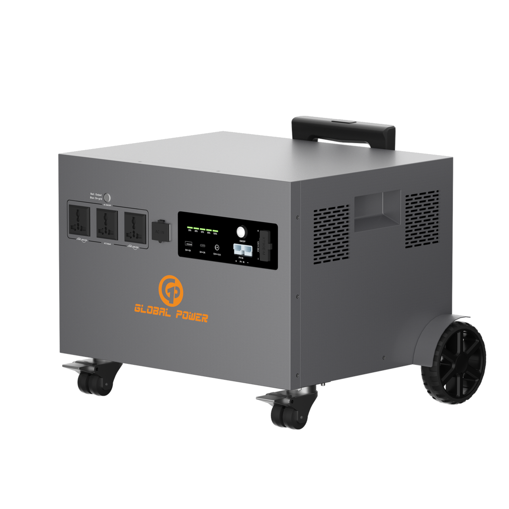 Global Power 3.6kW / 4800Wh Mini ESS — EU/Intl (220V/240V)