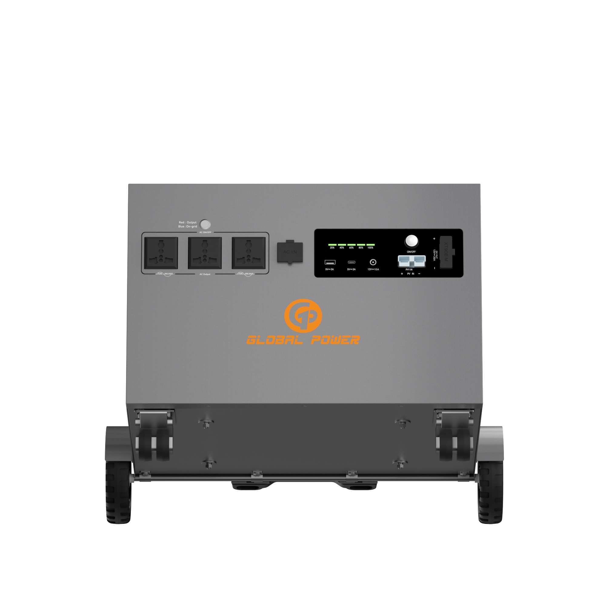 Global Power 3.6kW / 4800Wh Mini ESS — EU/Intl (220V/240V)