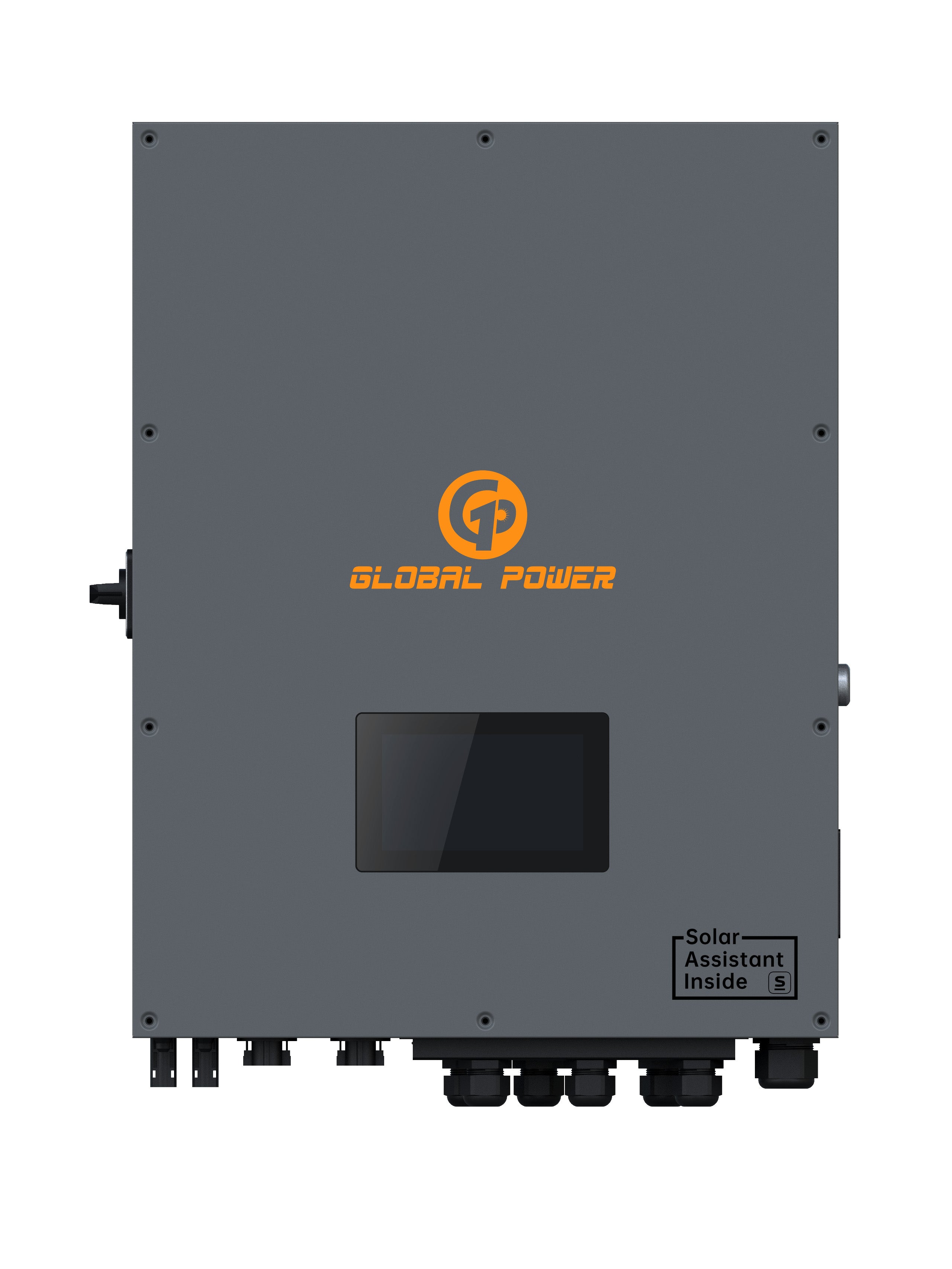 Global Power 10kW/15kPV Three-Phase Hybrid Solar Inverter (EU, LV)