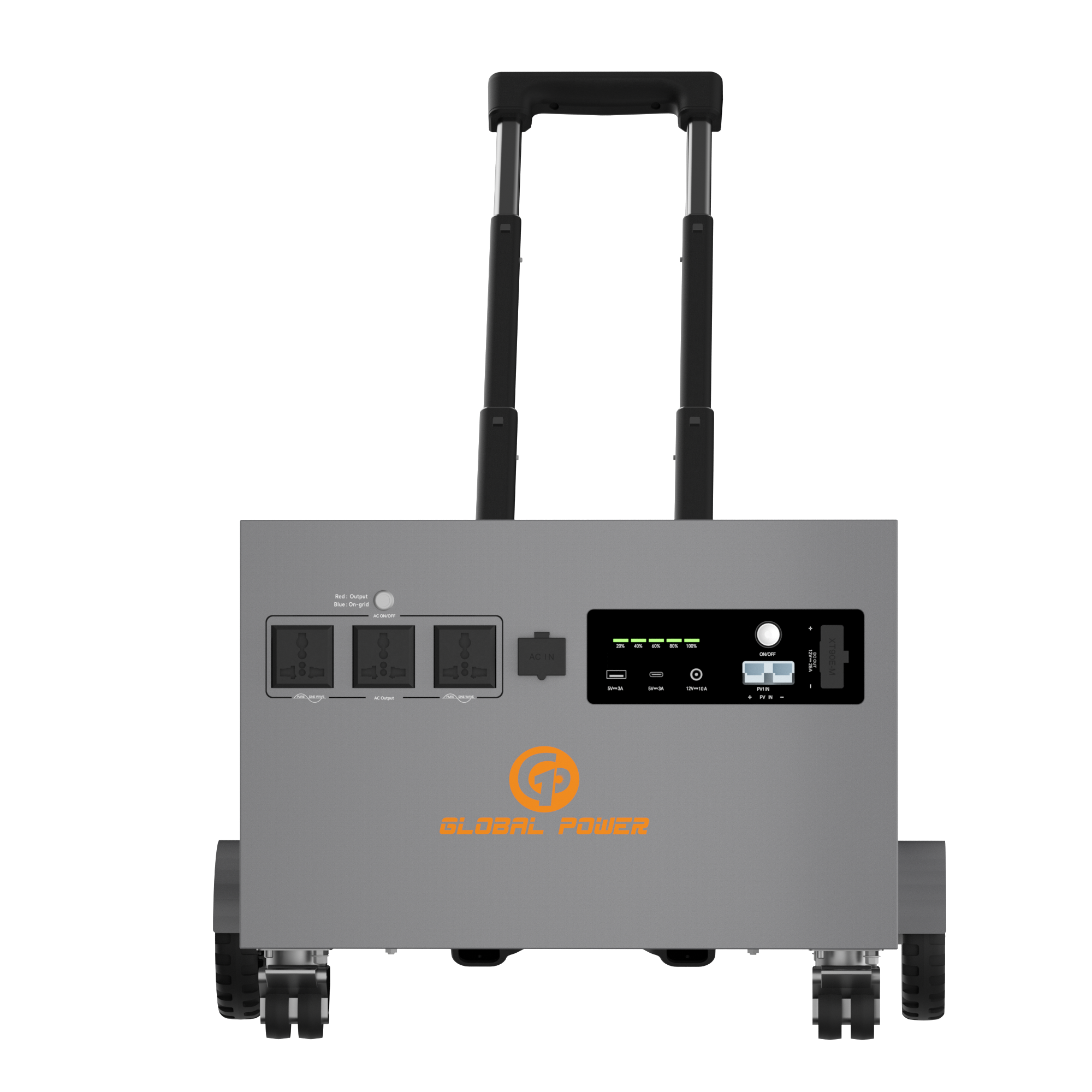 Global Power 3.6kW / 4800Wh Mini ESS — EU/Intl (220V/240V)