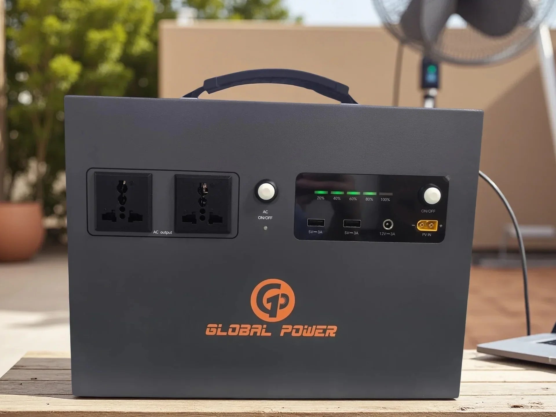 Global Power 1.2kW / 960Wh Mini ESS — EU/Intl (220V/240V)