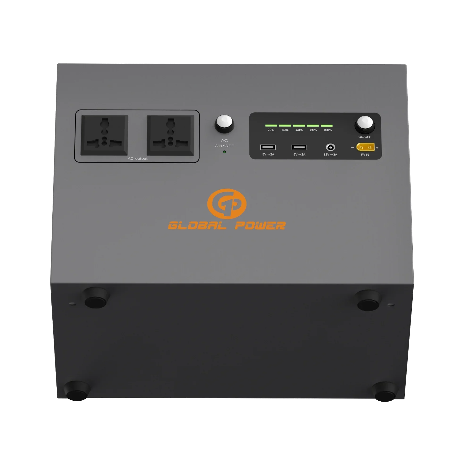 Global Power 1.2kW / 960Wh Mini ESS — EU/Intl (220V/240V)