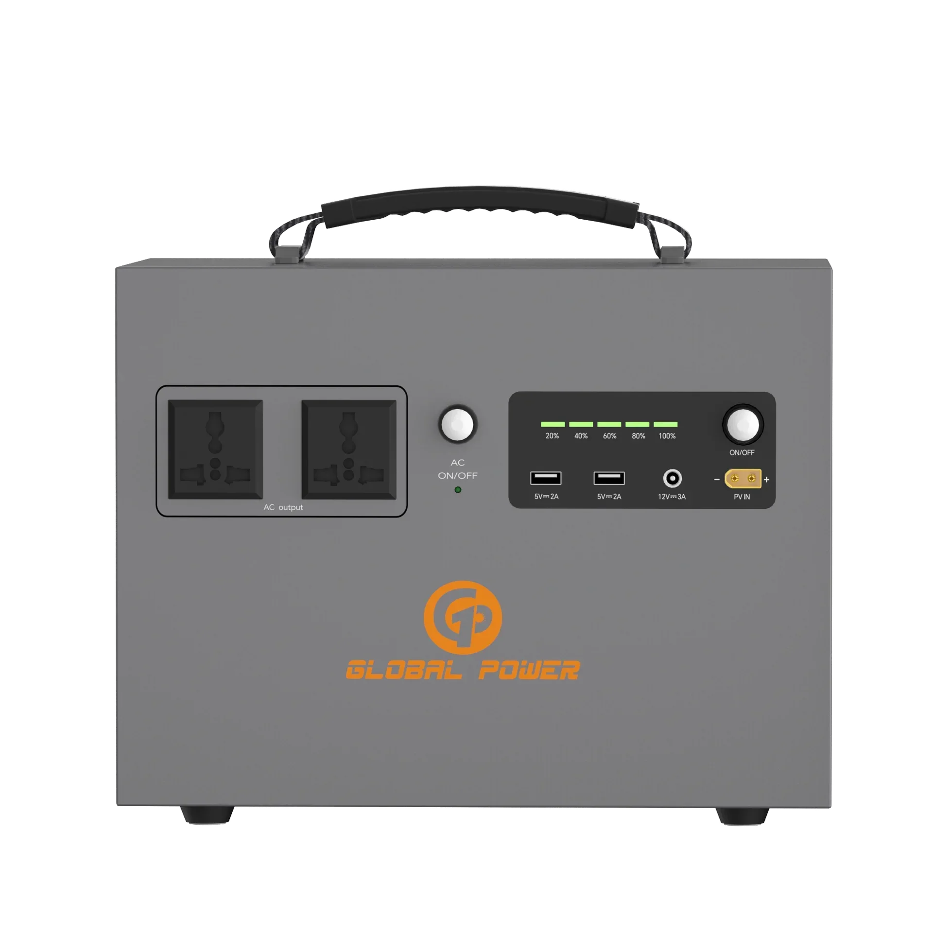 Global Power 1.2kW / 960Wh Mini ESS — EU/Intl (220V/240V)