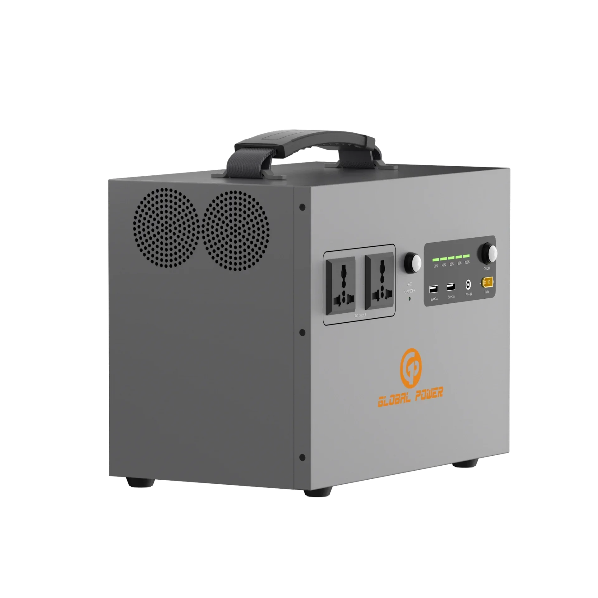 Global Power 1.2kW / 960Wh Mini ESS — EU/Intl (220V/240V)