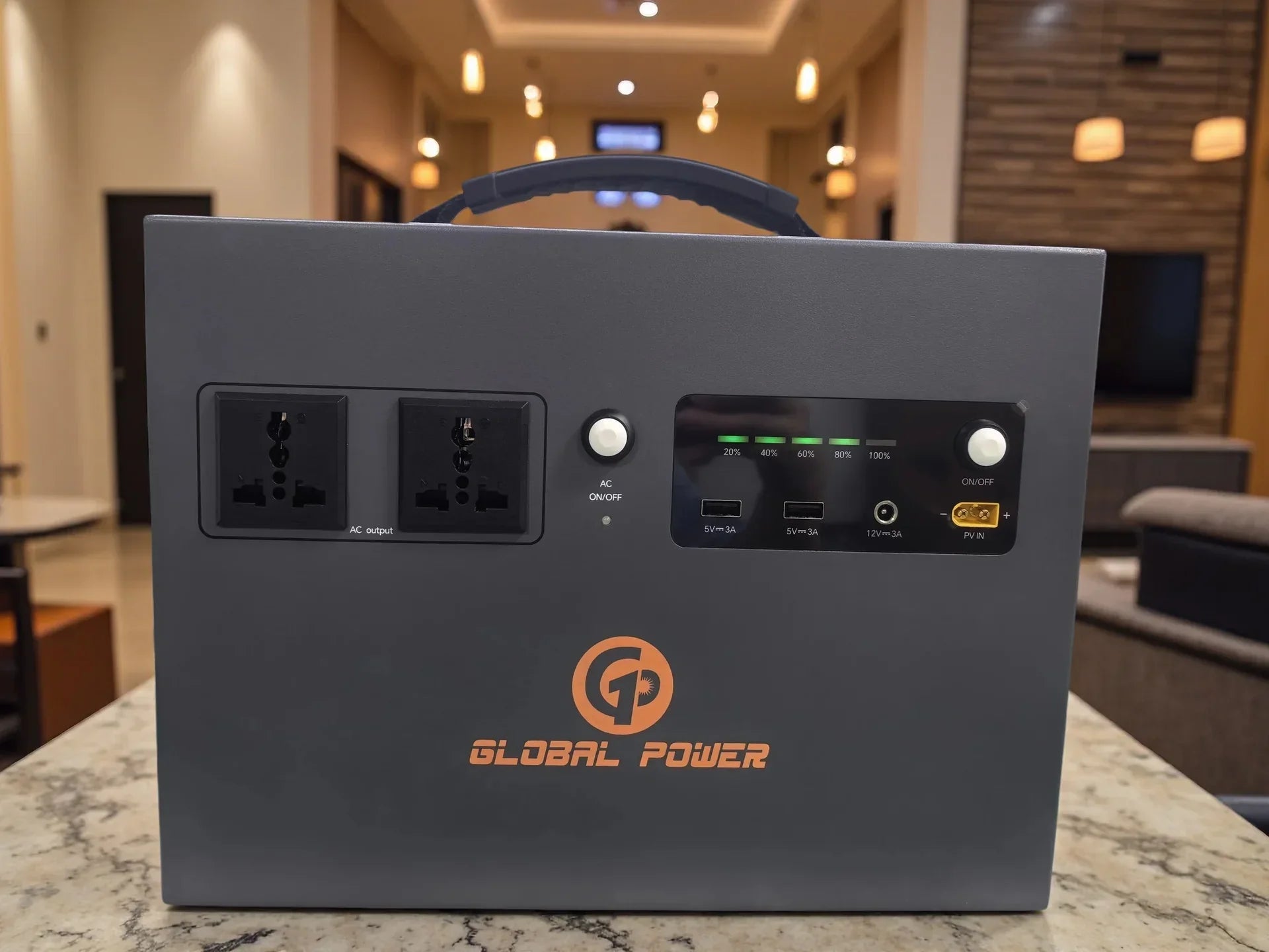 Global Power 1.2kW / 960Wh Mini ESS — EU/Intl (220V/240V)