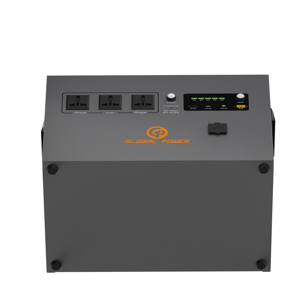 Global Power 2kW / 2560Wh Mini ESS — EU/Intl (220V/240V)