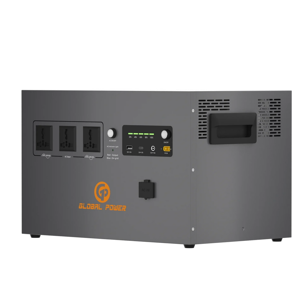 Global Power 2kW / 2560Wh Mini ESS — US (110V/120V)