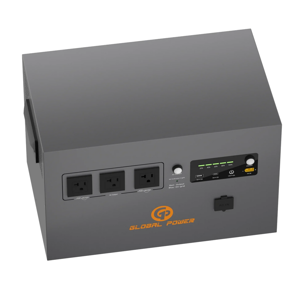 Global Power 2kW / 2560Wh Mini ESS — US (110V/120V)