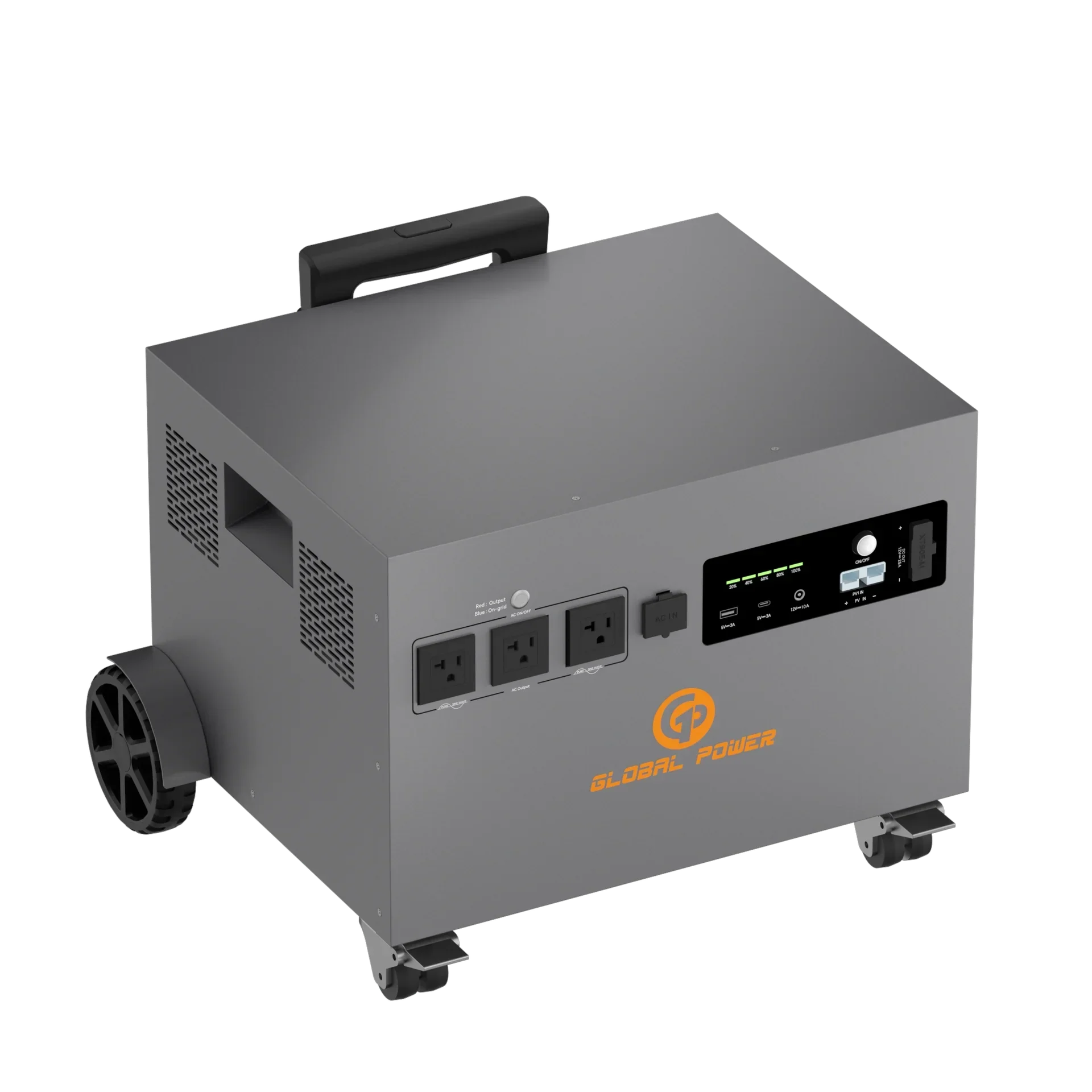 Global Power 3.6kW / 4800Wh Mini ESS — US (110V/120V)