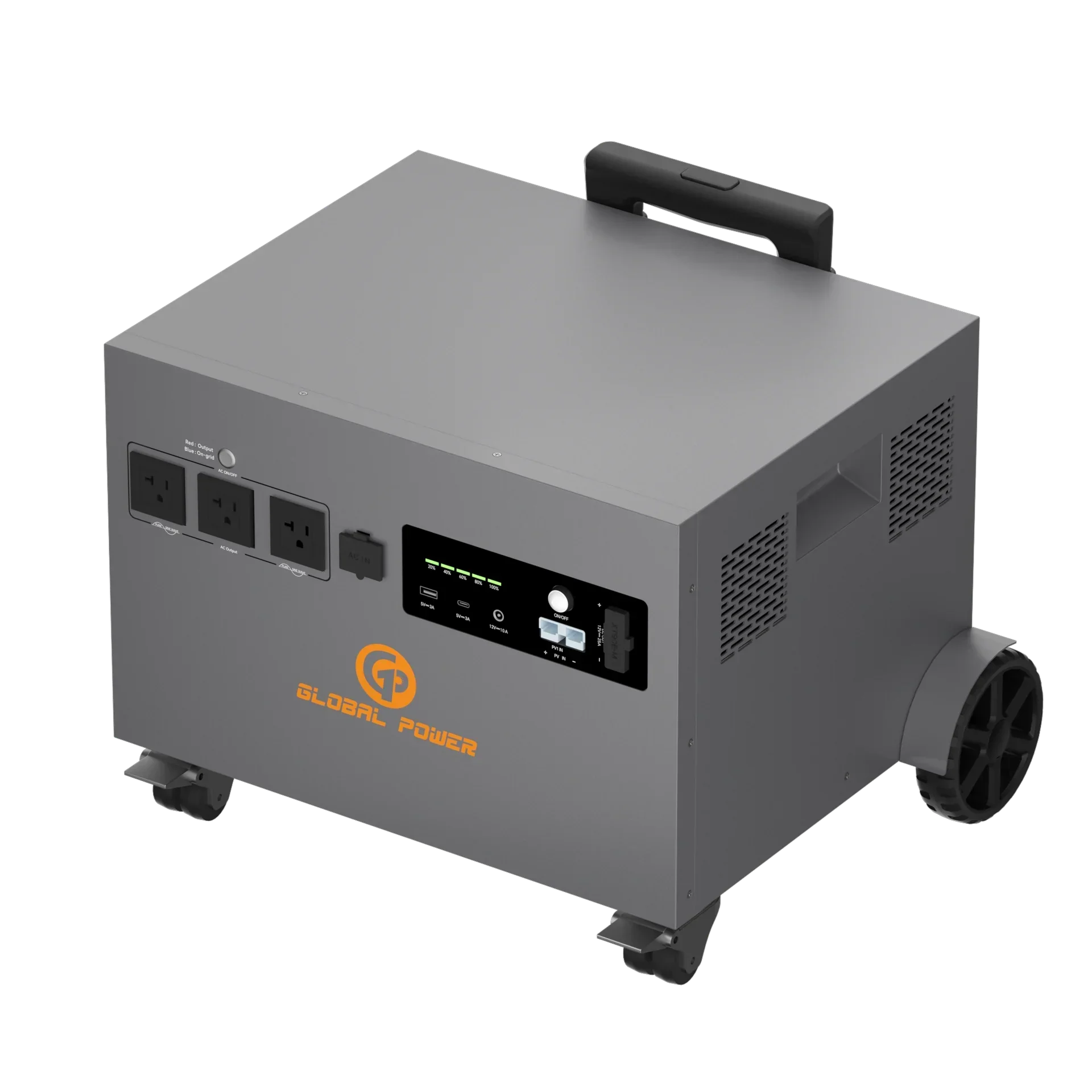 Global Power 3.6kW / 4800Wh Mini ESS — US (110V/120V)