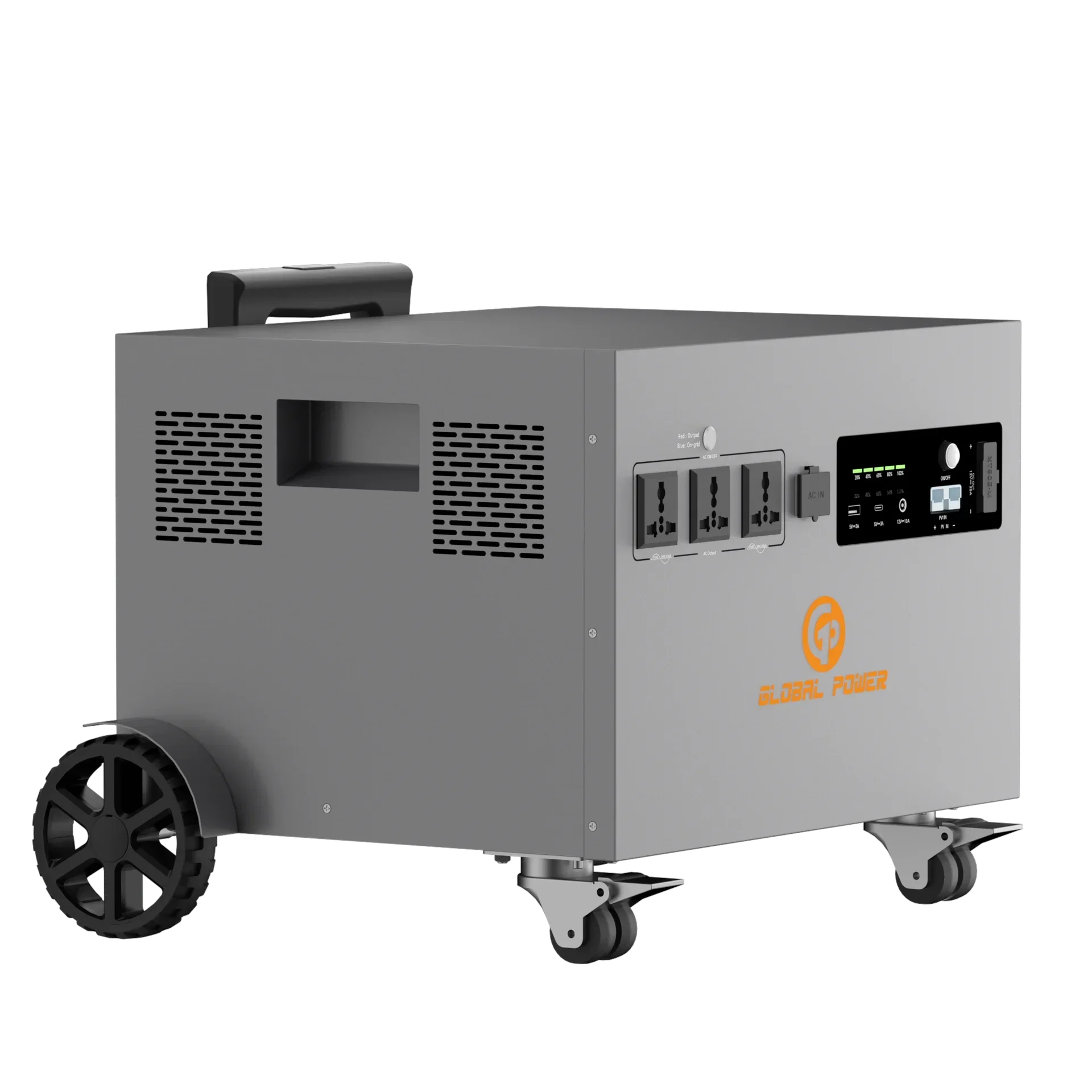 Global Power 3.6kW / 4800Wh Mini ESS — EU/Intl (220V/240V)