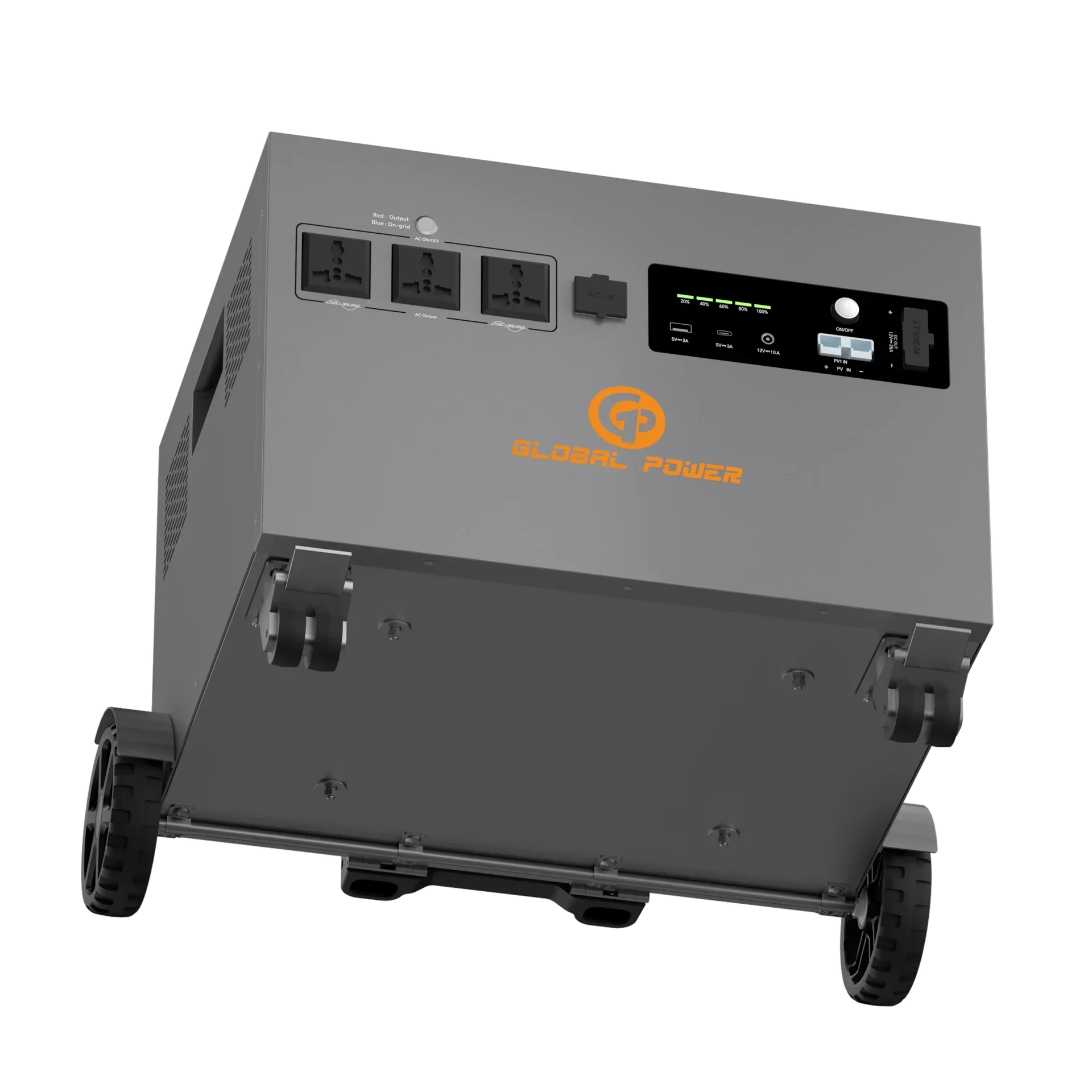 Global Power 3.6kW / 4800Wh Mini ESS — US (110V/120V)