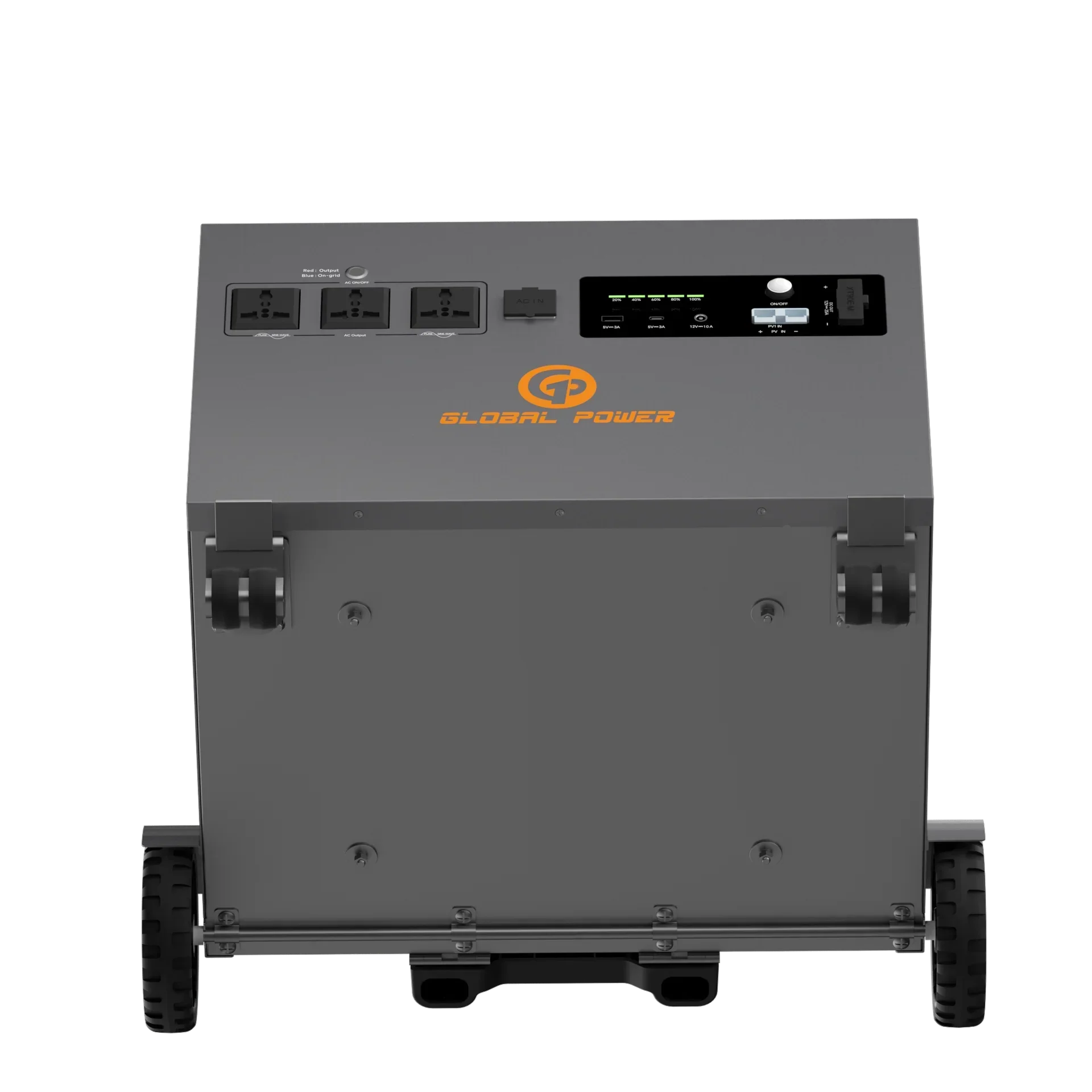 Global Power 3.6kW / 4800Wh Mini ESS — EU/Intl (220V/240V)