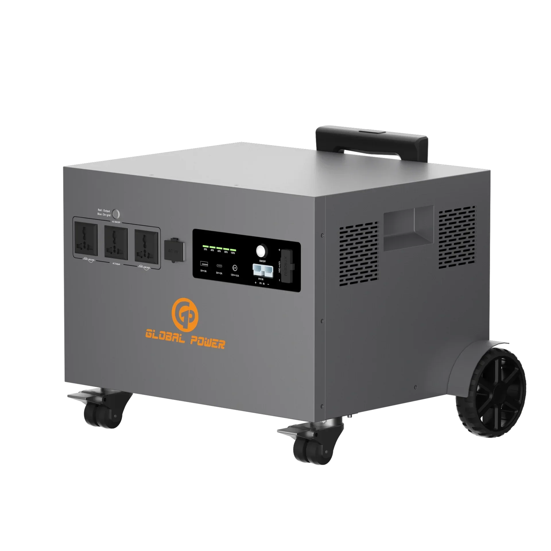 Global Power 3.6kW / 4800Wh Mini ESS — US (110V/120V)