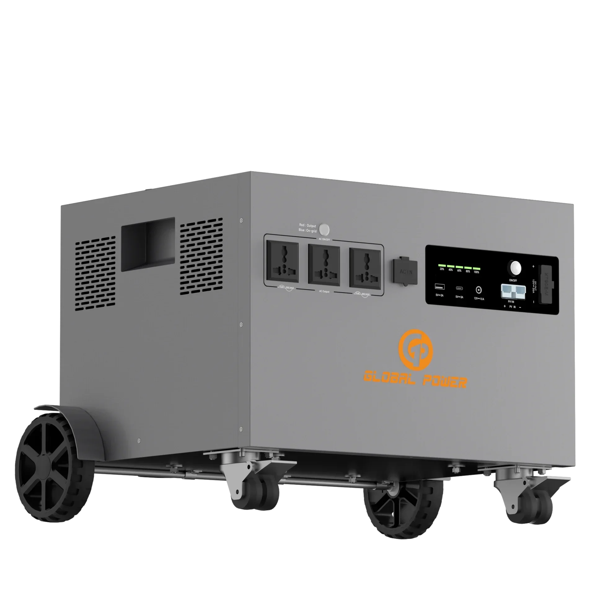 Global Power 3.6kW / 4800Wh Mini ESS — US (110V/120V)