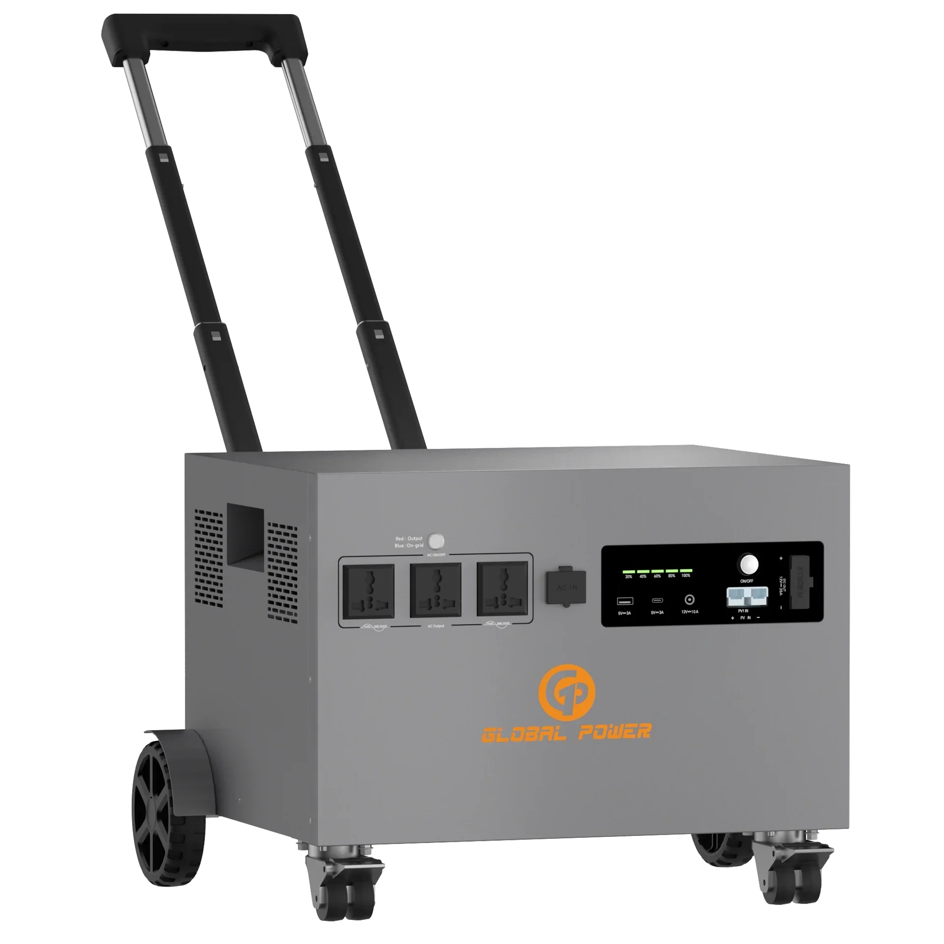 Global Power 3.6kW / 4800Wh Mini ESS — US (110V/120V)